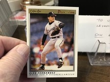 1991 OPC O-Pee-Chee Premier Baseball #42 Alex Fernandez Chicago White Sox
