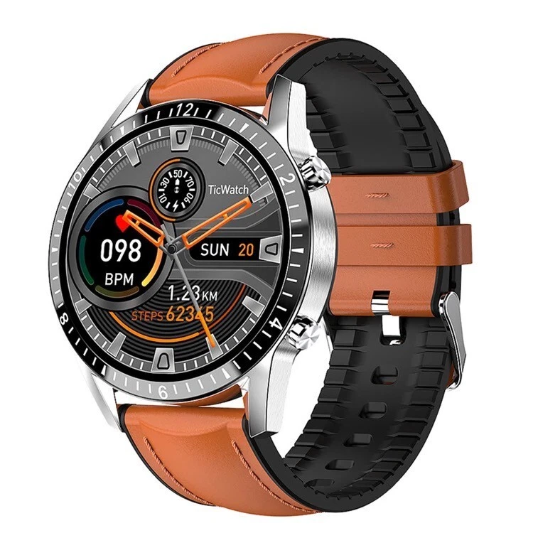 Reloj inteligente I9 Pro Series 8 45 mm disponible en malla de acero de cuero de silicona Foto 3 de 4