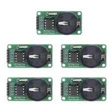 5PCS DS1302 Real Time Clock RTC Module Board Serial Fit for Arduino ##