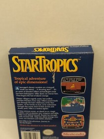 Star Tropics NES CIB  Complete with Letter  Startropics Nintendo