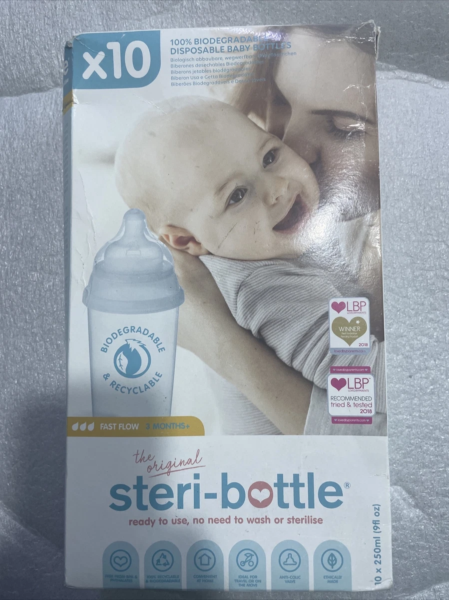 Travel baby cheap bottles disposable