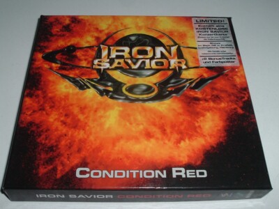 IRON SAVIOR - CONDITION RED - CD Album, Box Set, Limited Edition, Poster (2002)