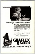 1918 Print Ad Graflex Camera Folmer  Schwing Department Eastman Kodak Rochester
