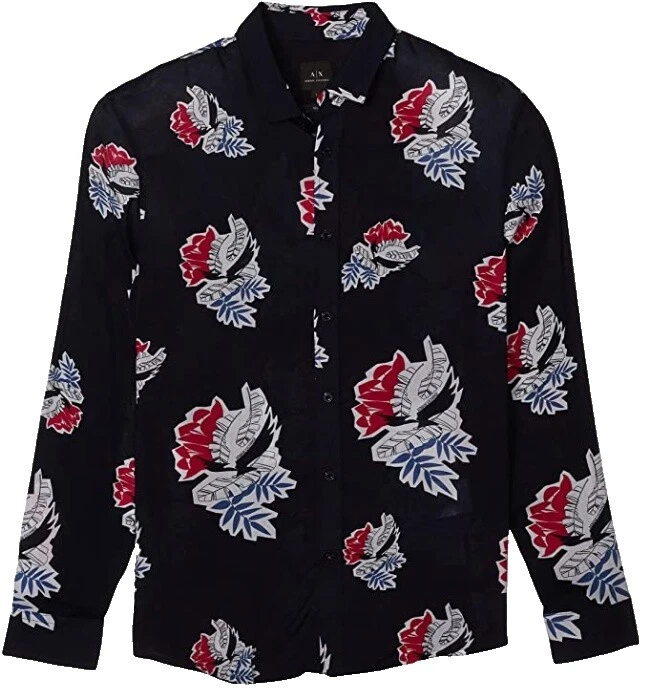 Camisas para hombres Armani Exchange Multicolor