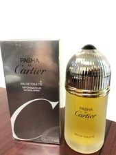 **VINTAGE ** PASHA DE CARTIER by CARTIER 3.3 oz / 100 ML EDT Spray Batch # 4HAA
