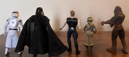 Kenner actions Star Wars set of 5 action figures - Picture 2 of 2