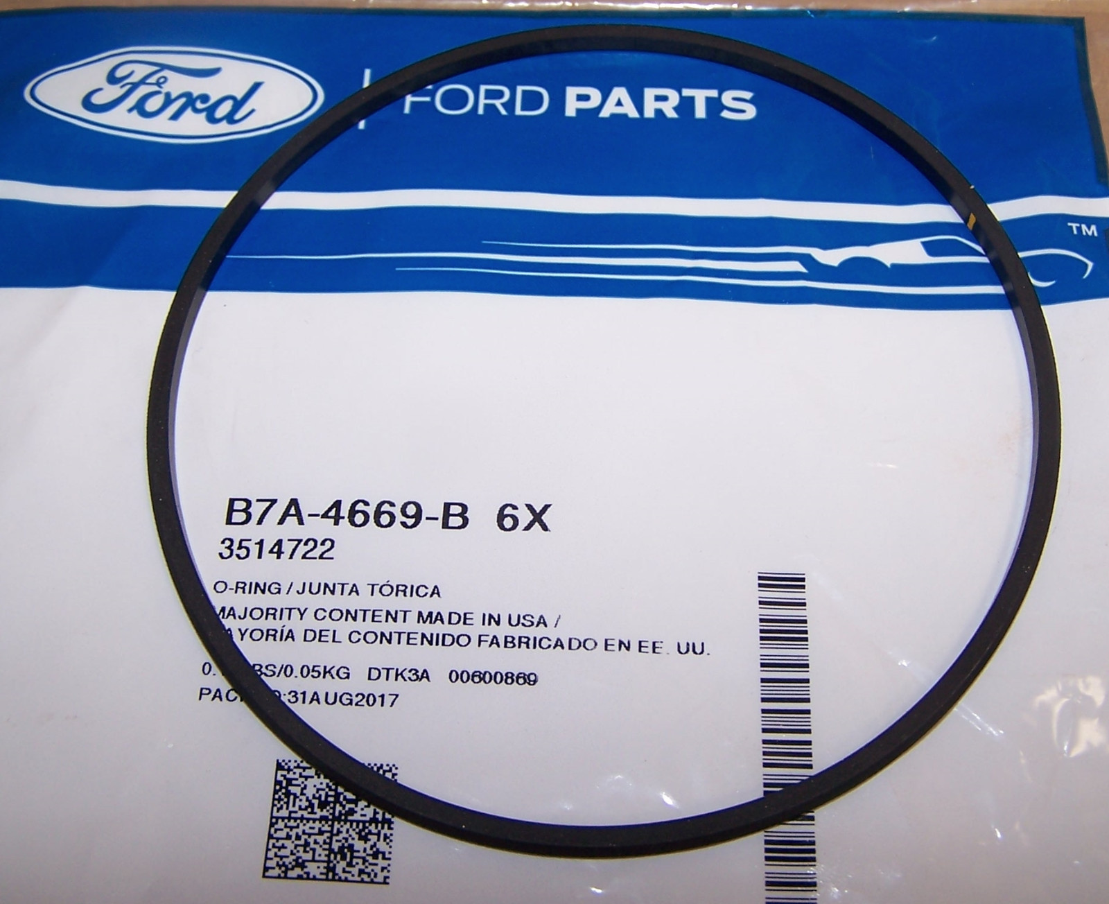 GENUINE FORD 9 INCH REAR PINION O RING "READ FULL DESCRIPTION * eBay
