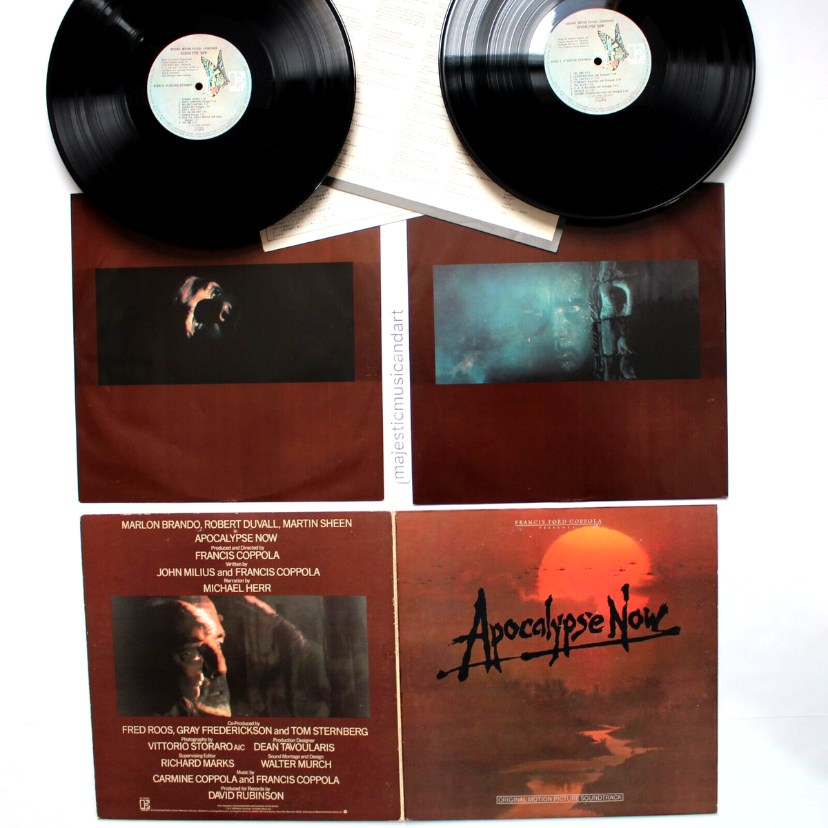 ORIGINAL 1979 APOCALYPSE NOW SOUNDTRACK VINYL LP DELUXE NM DOORS