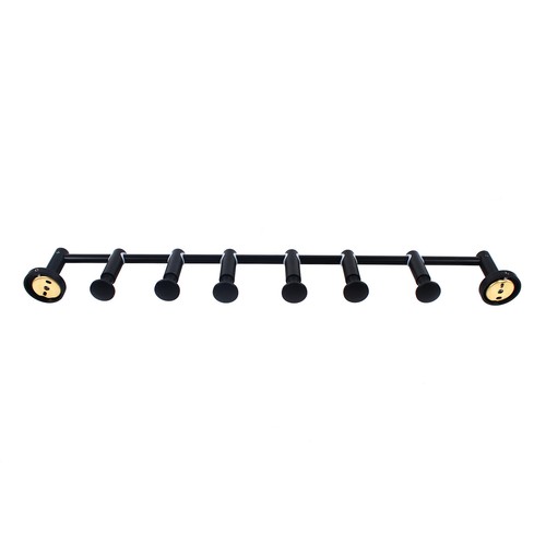 Wandgarderobe Antioxidativ Kleiderständer Garderobe Hutablage mit 6 Haken - Bild 4 von 6