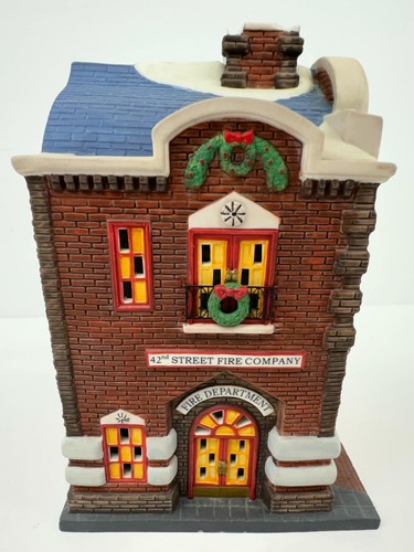 Dept 56 42nd St Fire Company #56-58914 Christmas In The City Box Retired BROKEN - Picture 5 of 22