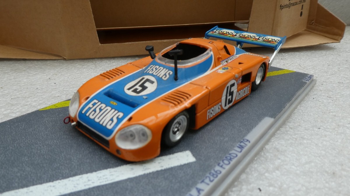 Coche miniatura Lola T286 1/43 Bizarre Ford Fisons No.15 Le Mans 1979