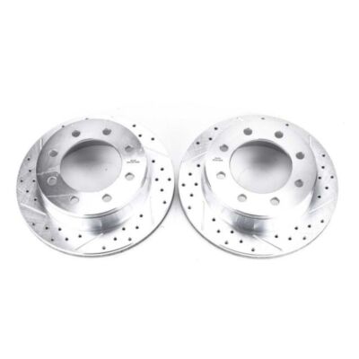 Power Stop Fits 02-06 Chevrolet Avalanche 2500 Rear Evolution Drilled & Slotted