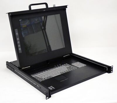 LevelOne KVM-0115 Rack Mount Console 15 inch -used-