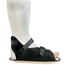 NEW - HELY & WEBER Molded Cast Shoe - 364-BLK - LARGE