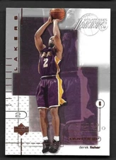 2001-02 Upper Deck Ovation #41 Derek Fisher Los Angeles Lakers