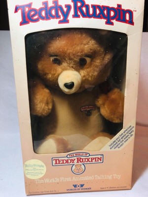 teddy ruxpin in box