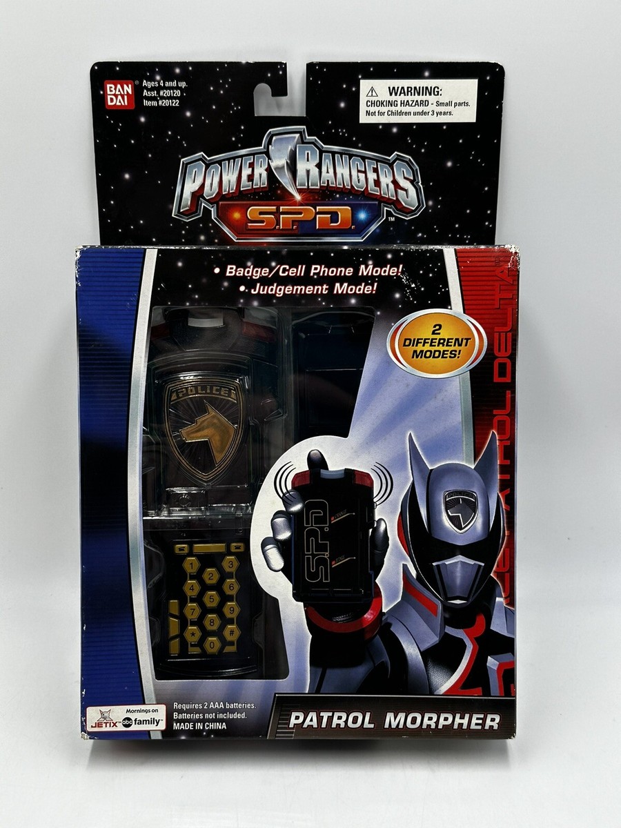 Power Rangers SPD Space Patrol Morpher Shadow Delta W