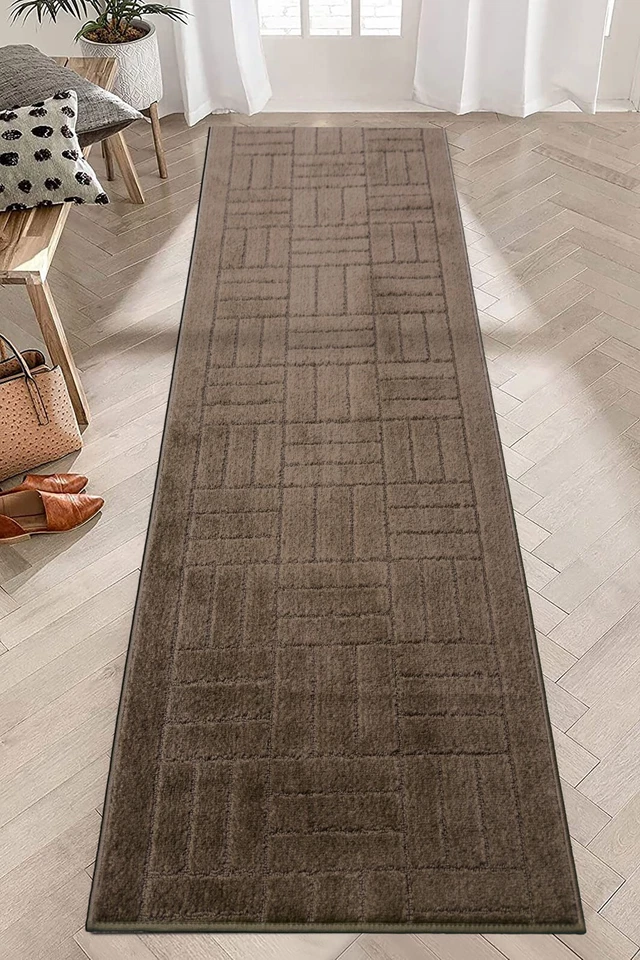 Non-slip, Machine Washable, Hallway, Kitchen Runner Rug, Your Choice of Length - Image 4 of 4