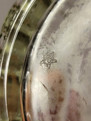 Vintage Fidenza Vetraria Stampi Francolini Glass Ice Bucket Pail Handle Italy - Picture 8 of 10