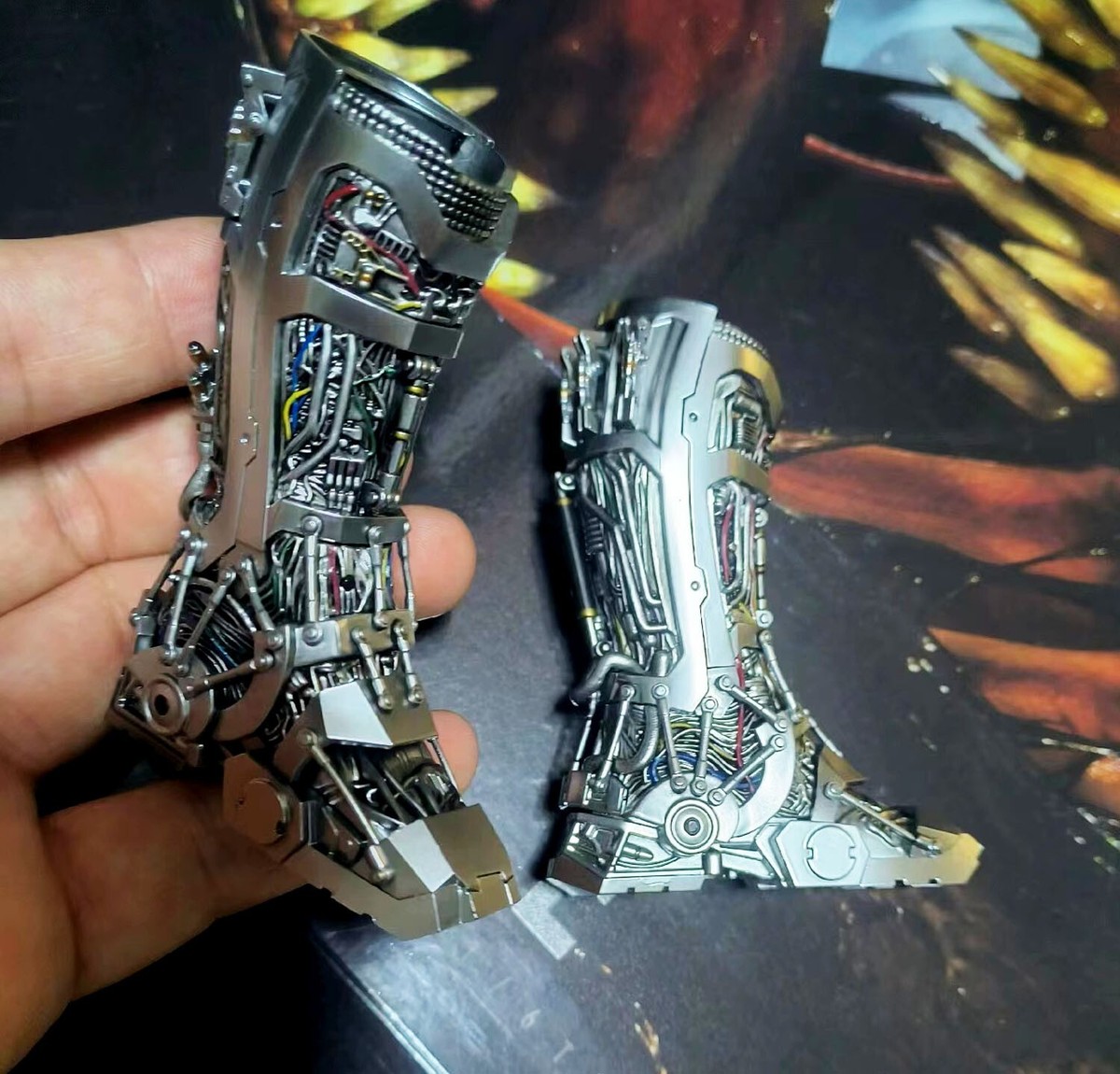 Hot Toys Iron Man Tony Stark Mech Test Deluxe Edition 1/6 Action