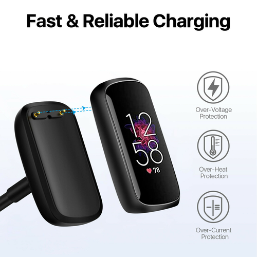 (Reset)USB Magnetic Charging Cable Charger For Fitbit Luxe / Charge 5/ Charge 6 - Picture 5 of 9
