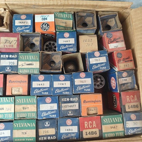 Vintage Mixed Lot RCA Sylvania GE Radio Tubes Assorted Models 📻 - Bild 5 von 6
