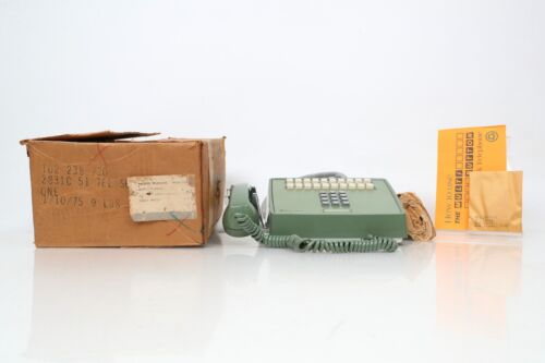 NOS WESTERN ELECTRIC 2831 C 51 GREEN TELEPHONE BELL SYSTEM - Picture 1 of 5