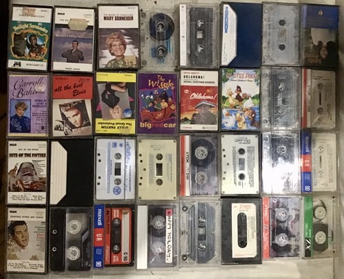 Cassette Tapes Bulk Lot Dealer Clearance Retro Vintage Music x 32 (Lot 2118) - Picture 3 of 4
