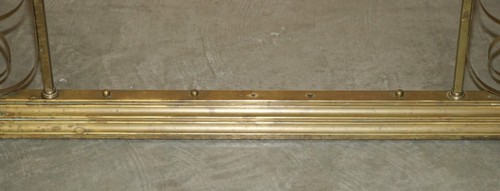 ANTIKER LUXUS KOMPLETT RESTAURIERTER CLUBFENDER MIT BRAUNEN LEDER CHESTERFIELD SITZEN - Bild 7 von 24