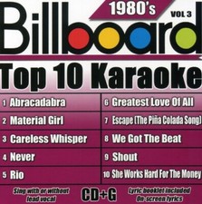 Billboard Top-10 Karaoke - 1980's Vol. 3 CD G Brand New Sealed CD43