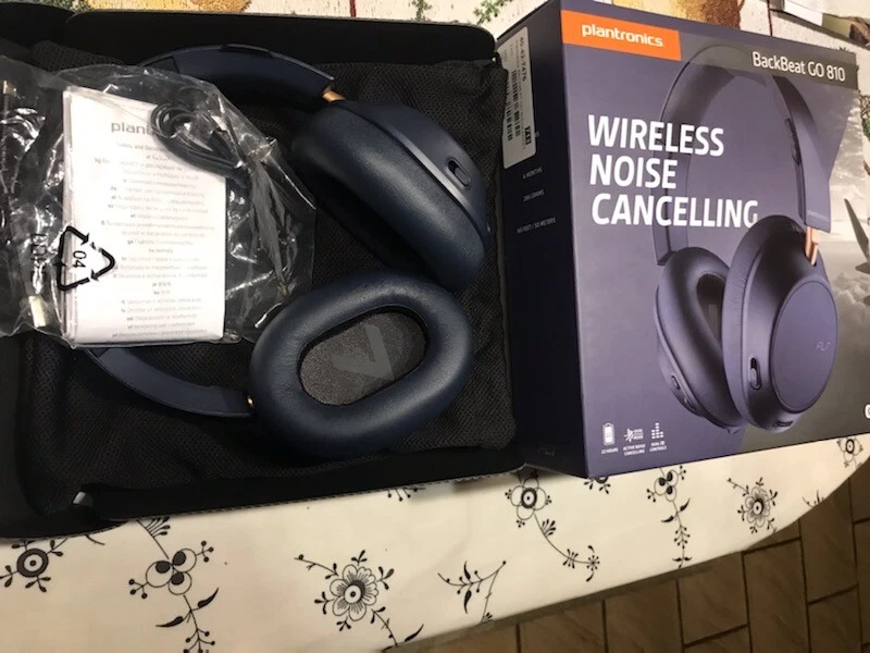 Plantronics BACKBEAT GO 810 Bluetooth-Überkopf Kopfhörer, Memory Foam, Over-Ear, Foto 3 von 5