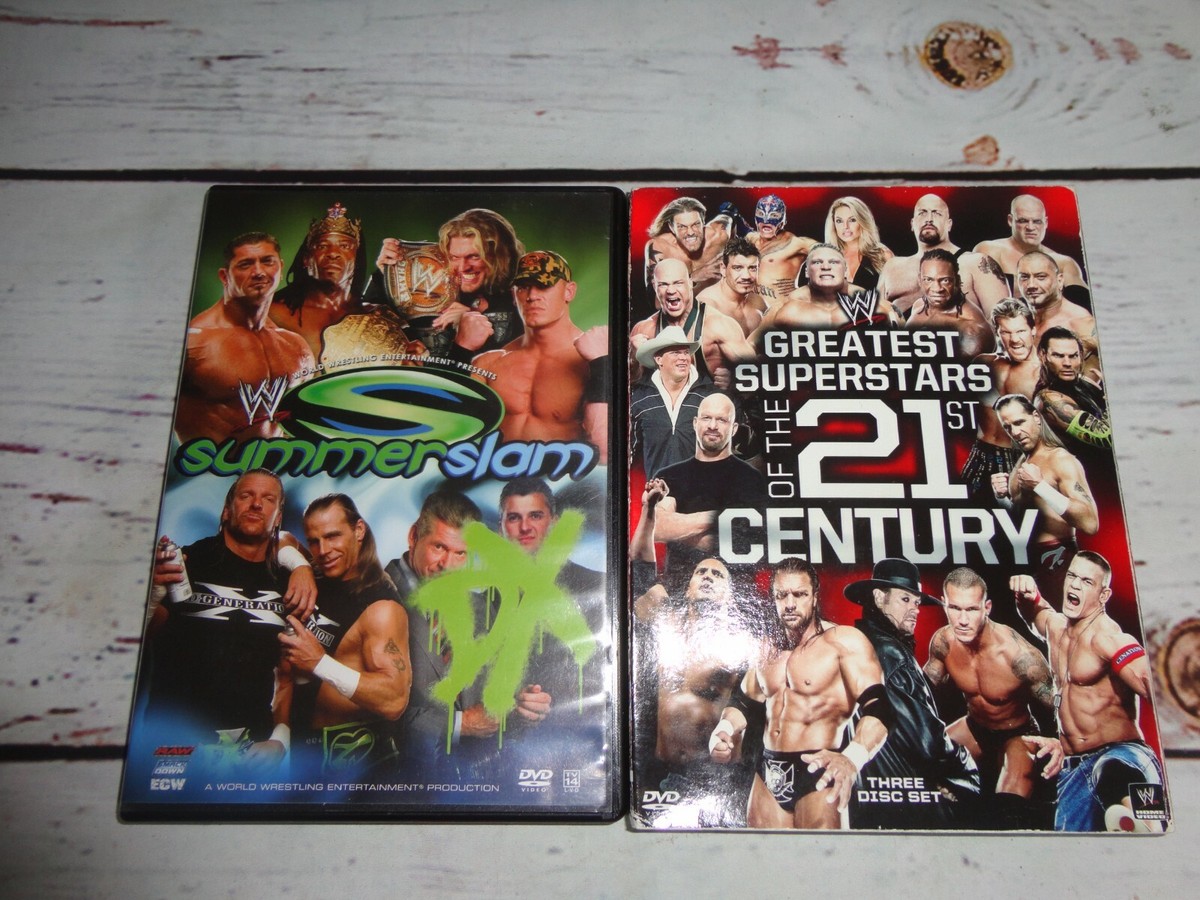 Fabulous LOT OF 4 WWE WRESTLING DVD SETS. 10 Discs in All!! | eBay
