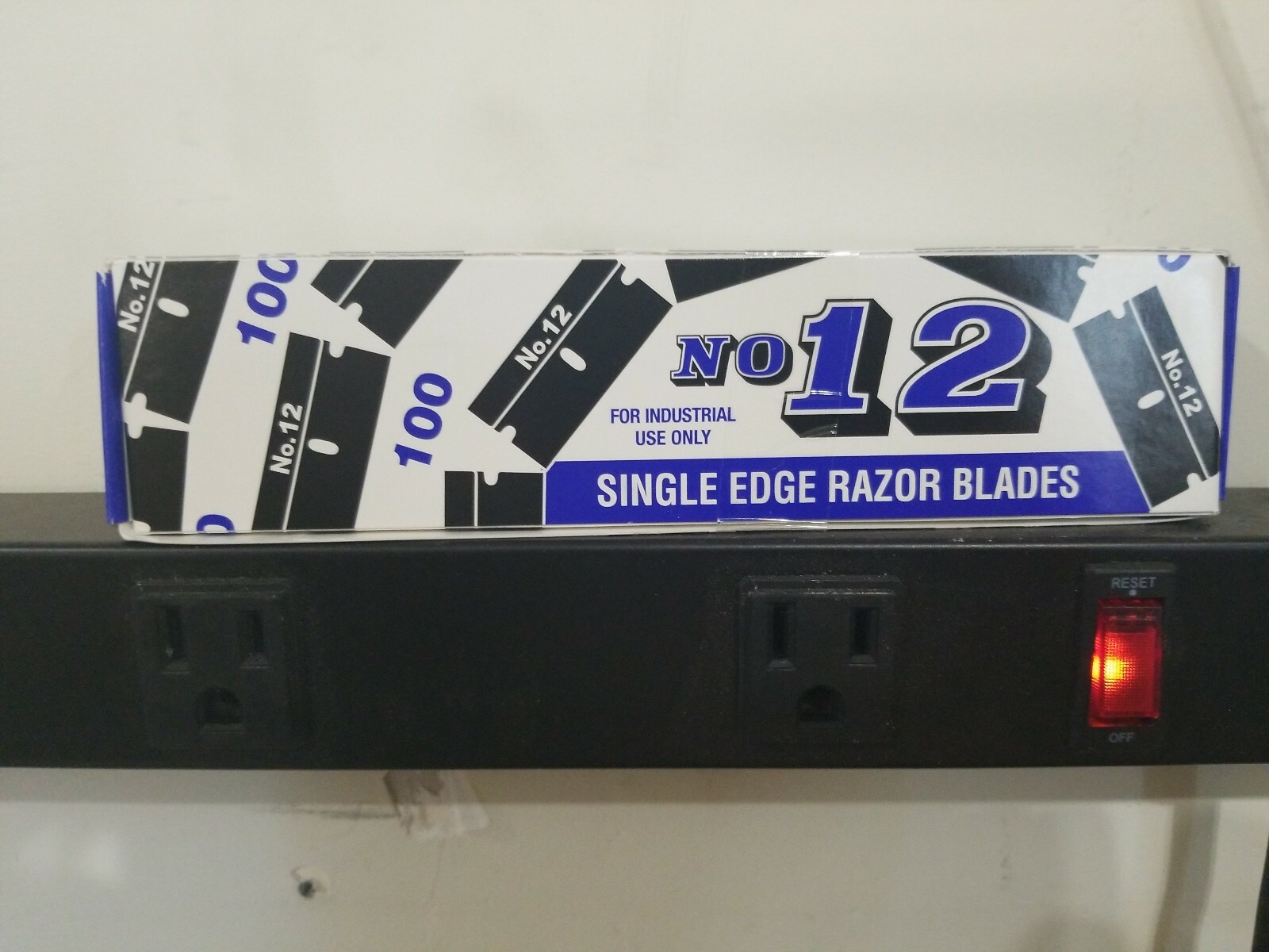 5000 .012 #12 Single Edge Steel Razor Blades USA - Rare -Double Honed ...