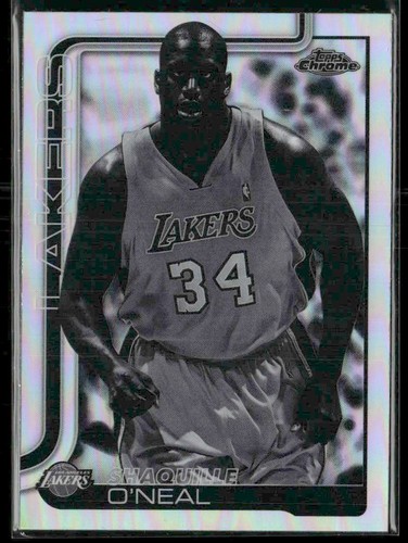 2025-26 Topps Chrome #242 Shaquille O'Neal Negative Refractor