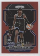2022 Panini Prizm WNBA Red Prizm 167/199 Diamond DeShields #45 5l1