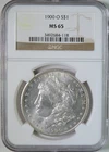 1900 O Morgan Silver Dollar $1 Coin NGC MS65 GEM Uncirculated