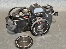 Konica Autoreflex TC 35mm SLR Film Camera w/Hexanon AR 40mm f/1.8 Lens