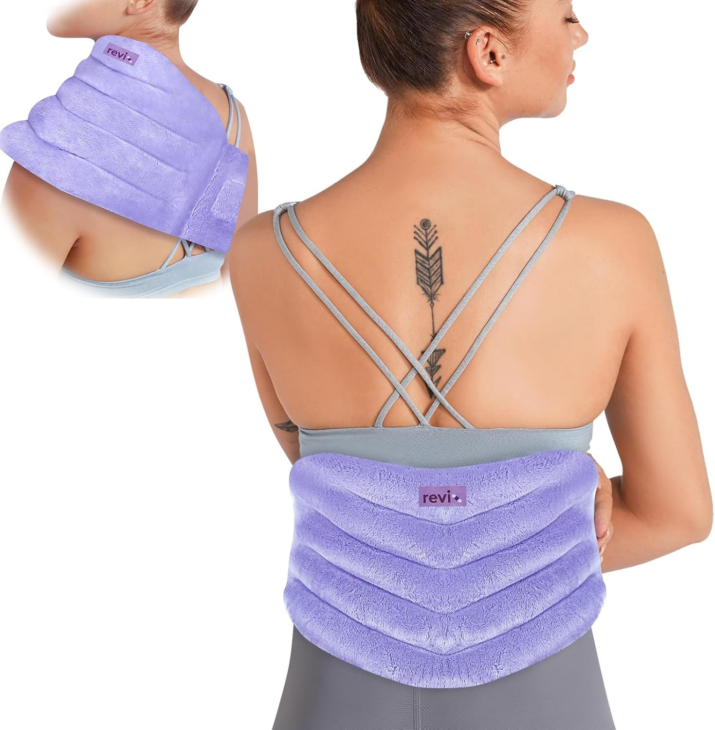 For Back With Moist Heat, Extra Large Microwavable Heated