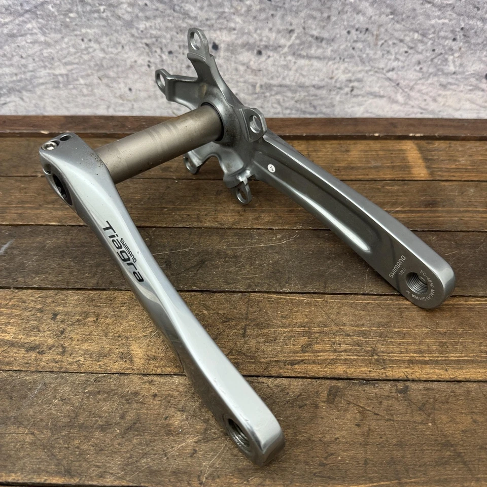 Shimano Tiagra FC-4650 Crankset 172.5mm Road Bike Double 10 Speed Crank Arms - Image 2 of 4