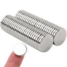 50 Pcs Super Strong Neodymium Disc Magnets, 15mm x 2mm Tiny Small Magnets for...
