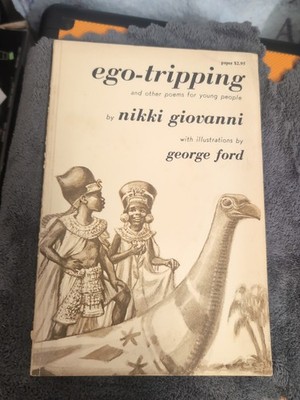 Ego-tripping Vintage Paperback Book Nikki Giovanni George Ford Hill Books  