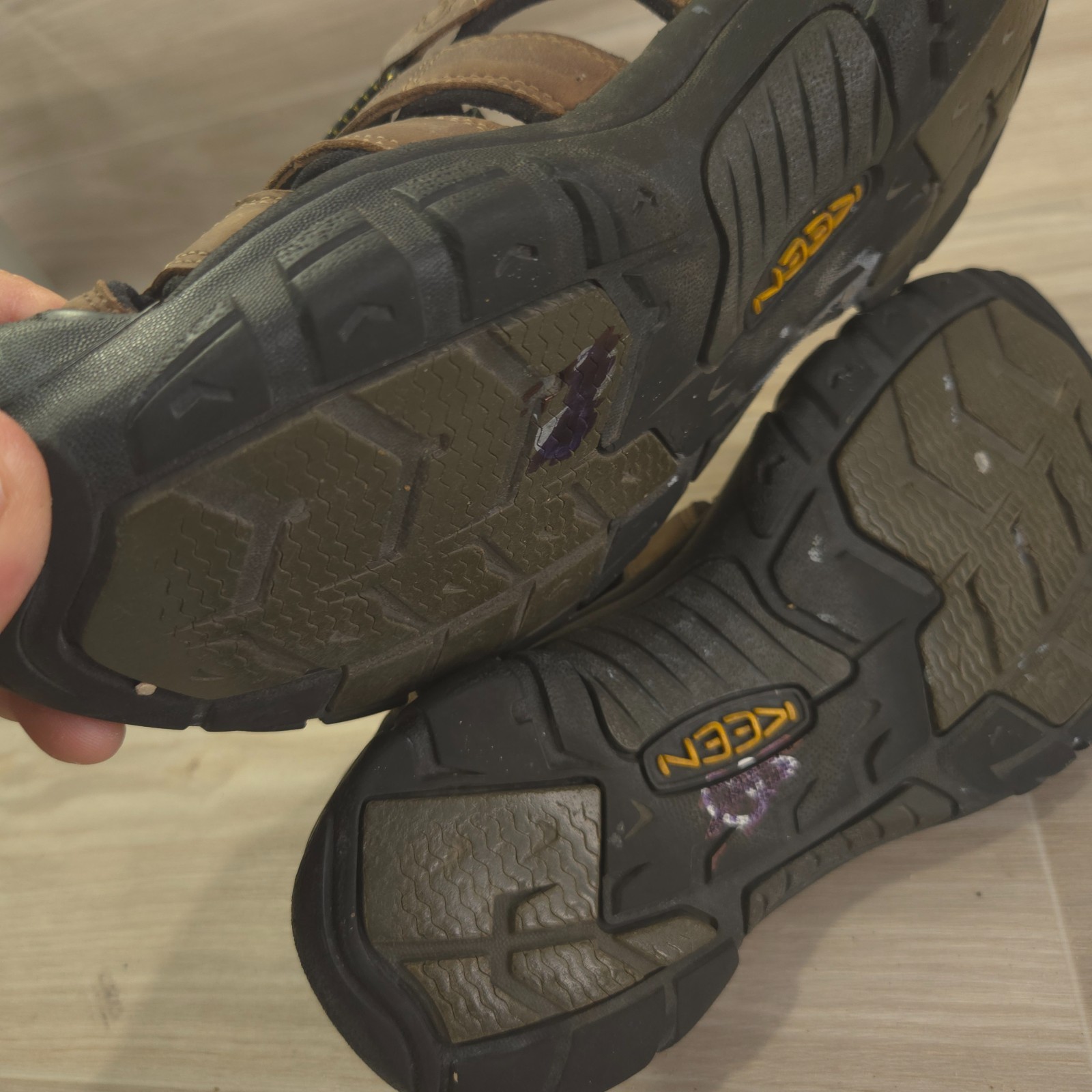 Scarpe Keen Newport H2 uomo 9 5 marroni impermeabili sandali da trekking antiodore trail