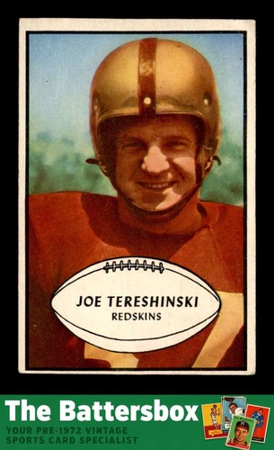Joe Tereshinski #5 1953 Bowman card