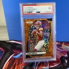 2024 Panini Prizm Jayden Daniels RC Orange Disco #347 PSA 9 Commanders