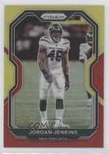 2020 Panini Prizm Red & Yellow Prizm 46/49 Jordan Jenkins #33 s3g