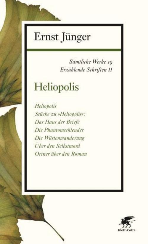 Sämtliche Werke - Band 19 Ernst Jünger