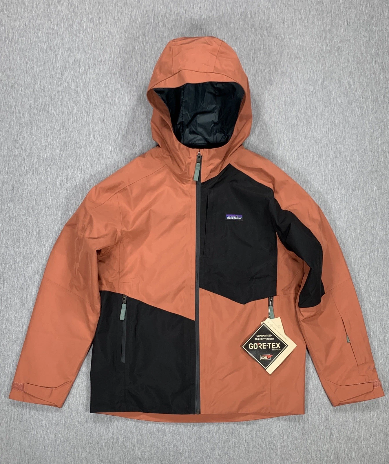 Patagonia Youth Storm Shift Ski Snow Jacket Gore Tex Burl Red Size 2XL (16-18)