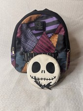 Disney The Nightmare Before Christmas Mini Backpack With Chain Purse Limited