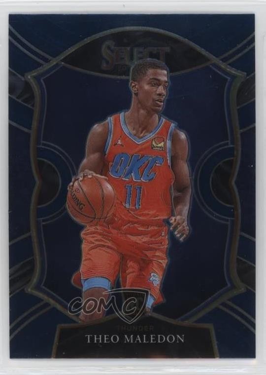 2020-21 Panini Select Concourse Retail Blue Theo Maledon #94 iv9