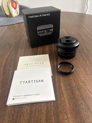 TTArtisan AF 27mm f2.8 Autofocus Lens for Fuji x Mount Camera
